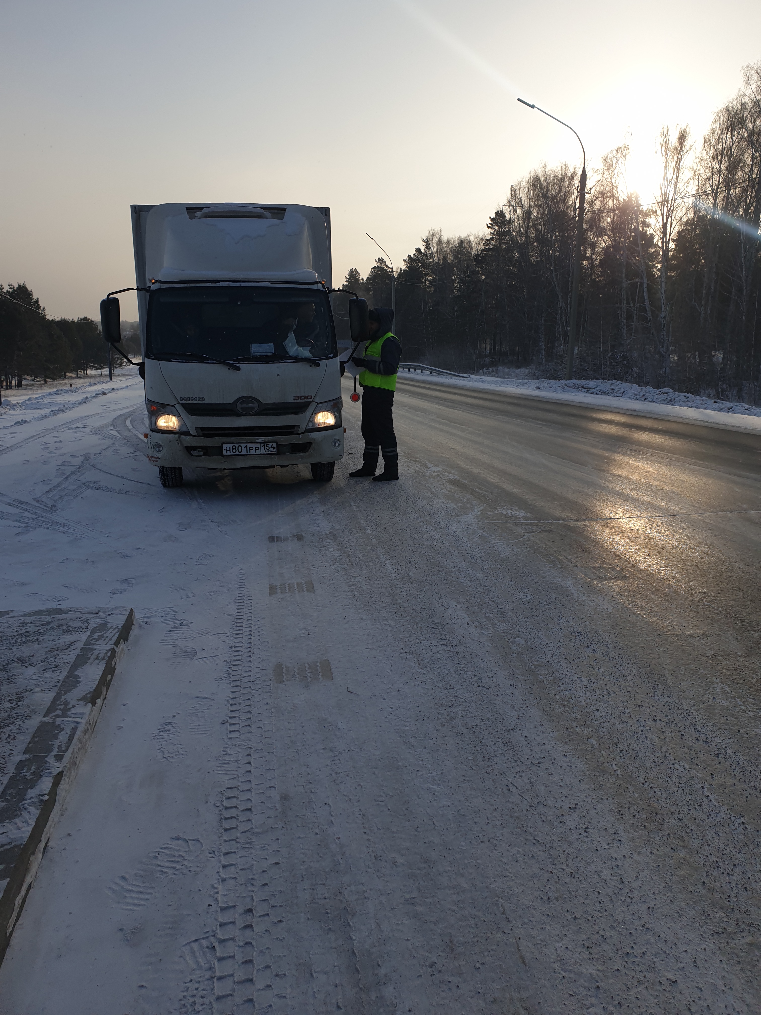 контрольно- надзорные мероприятия на автодороге Р – 255 «Сибирь»